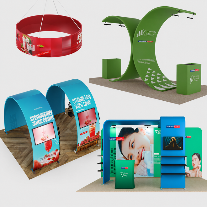 3m x 6m Exhibition Stand Kits