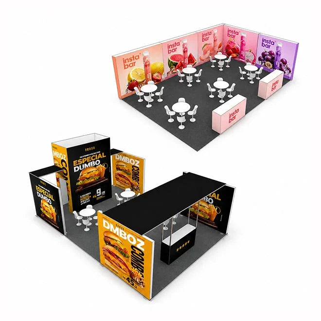 9m x 6m Exhibition Stand Kits