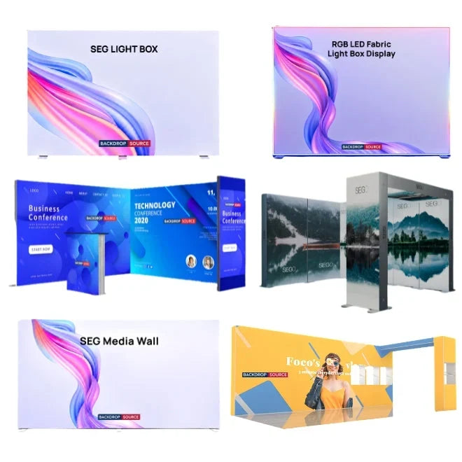 SEG Fabric Media Walls (Silicone Edge Graphics)