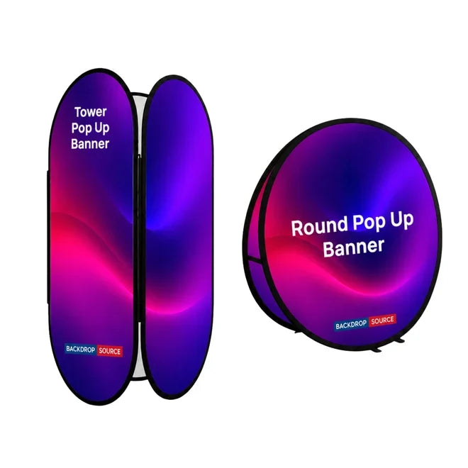 Custom Pop-Up Display Banners