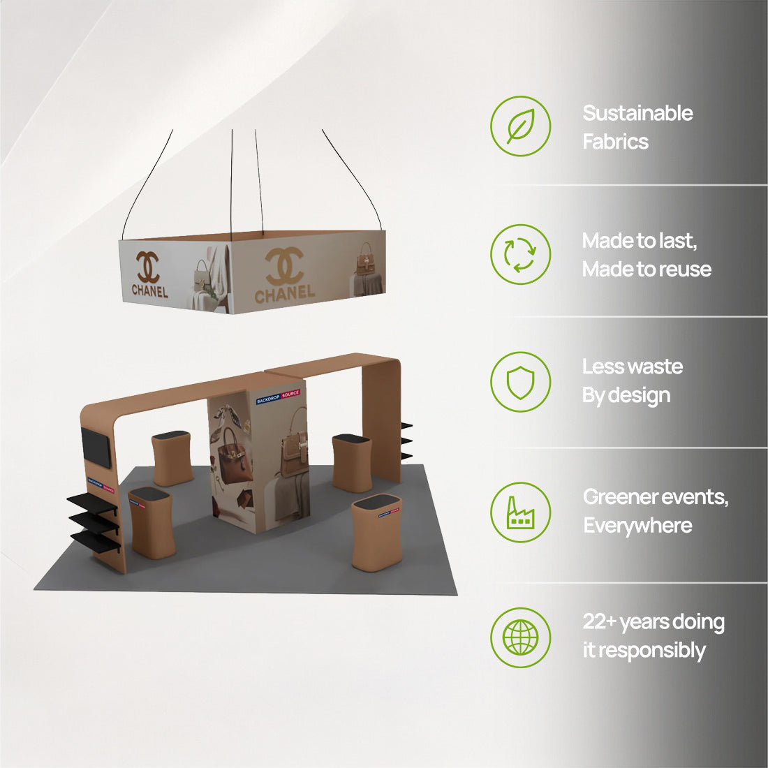 Modular Booth Kits 6m x 6m - Model 08