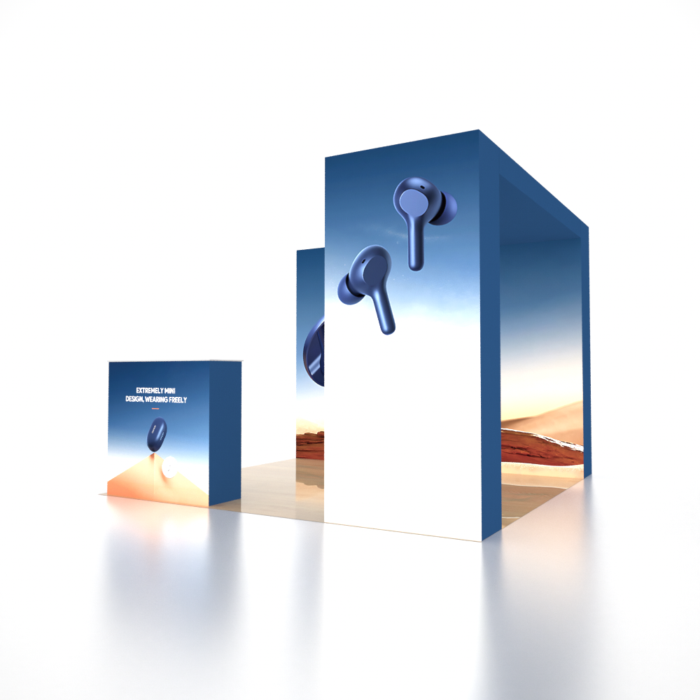 Tragbares Ausstellungsdisplay 3m x 3m – Modell 41