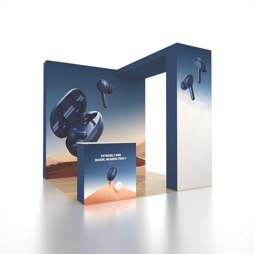 Tragbares Ausstellungsdisplay 3m x 3m – Modell 41