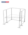 Magnetic Fabric Booth Display - Model 2 (3m x 3m)