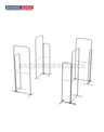 Magnetisches Stoff-Messestandsystem – Modell 4 (3m x 3m)
