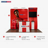 Tragbares Messedisplay 3m x 3m – Modell 10
