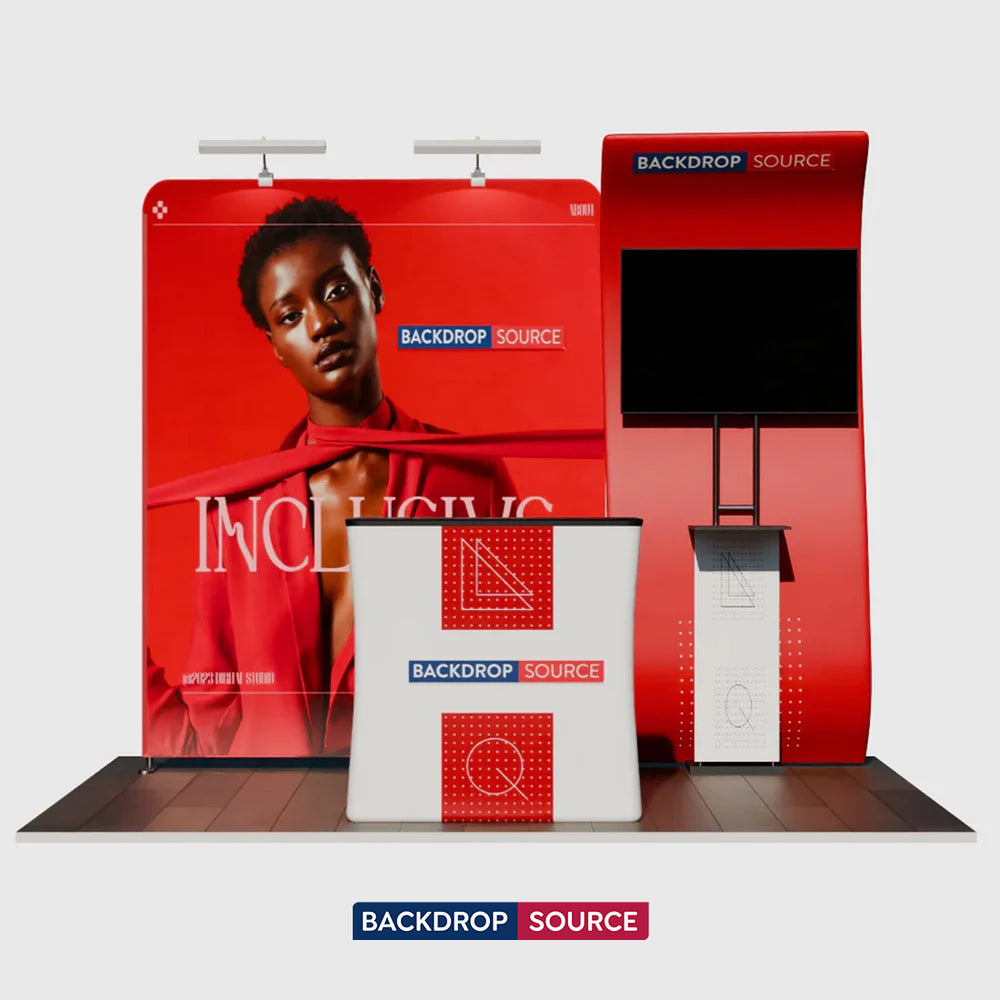 Tragbares Messedisplay 3m x 3m – Modell 10