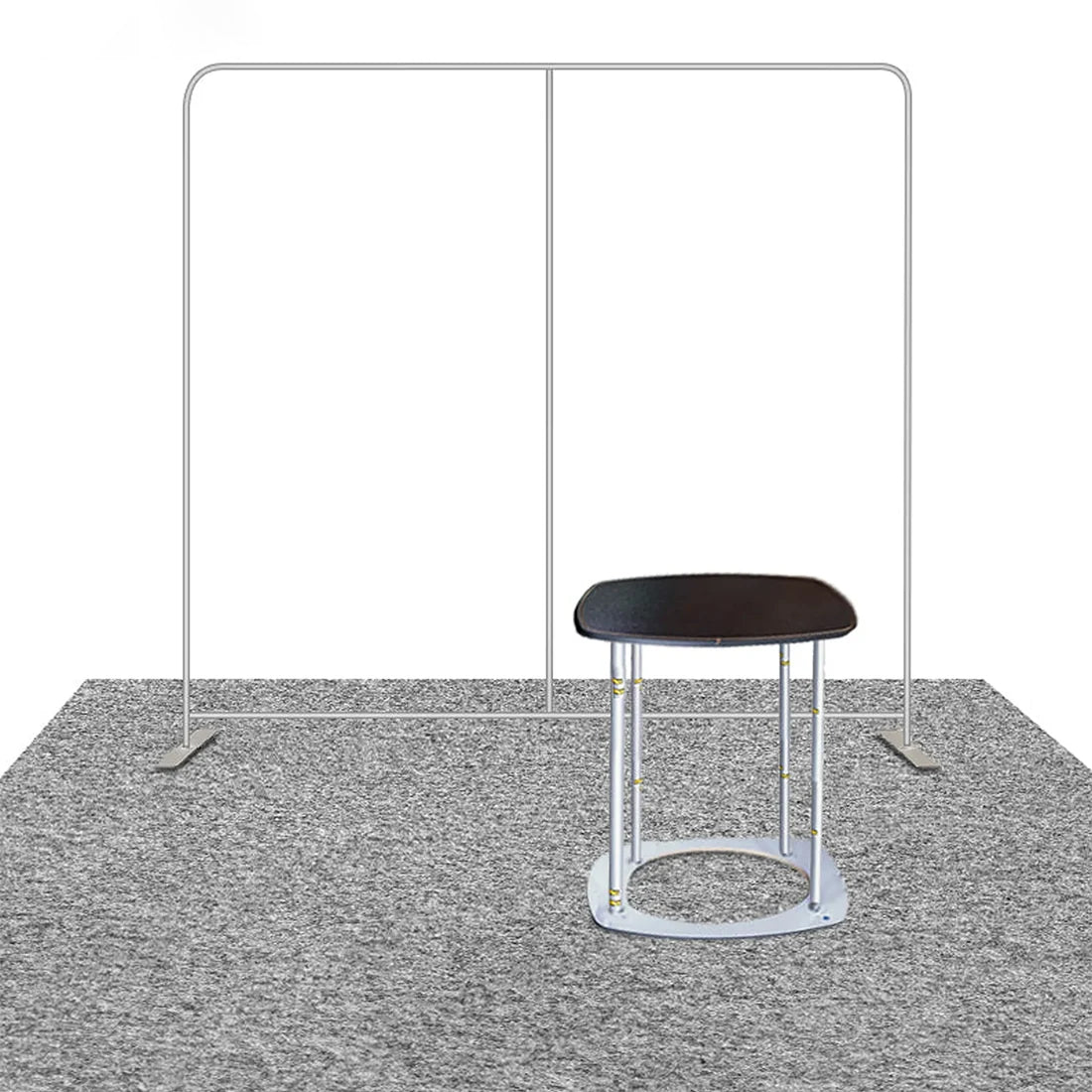 Gerades 3m x 3m Exhibit-Pro-3-in-1-Displayset mit Illume-Leuchten