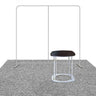 Gerades 3m x 3m Exhibit-Pro-3-in-1-Displayset mit Illume-Leuchten