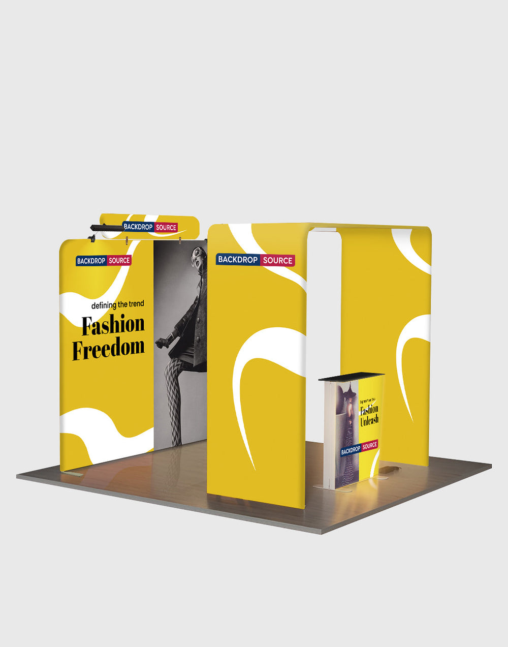 Tragbare Messedisplaywand 3m x 3m – Modell 29