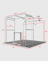 Tragbare Messedisplaywand 3m x 3m – Modell 29