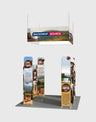 Tragbare Messedisplaywand 3m x 3m – Modell 36