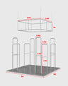 Tragbare Messedisplaywand 3m x 3m – Modell 36