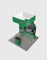 Tragbare Messedisplaywand 3m x 3m – Modell 32