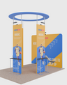 Mobiles Ausstellungsdisplay 3m x 3m – Modell 40