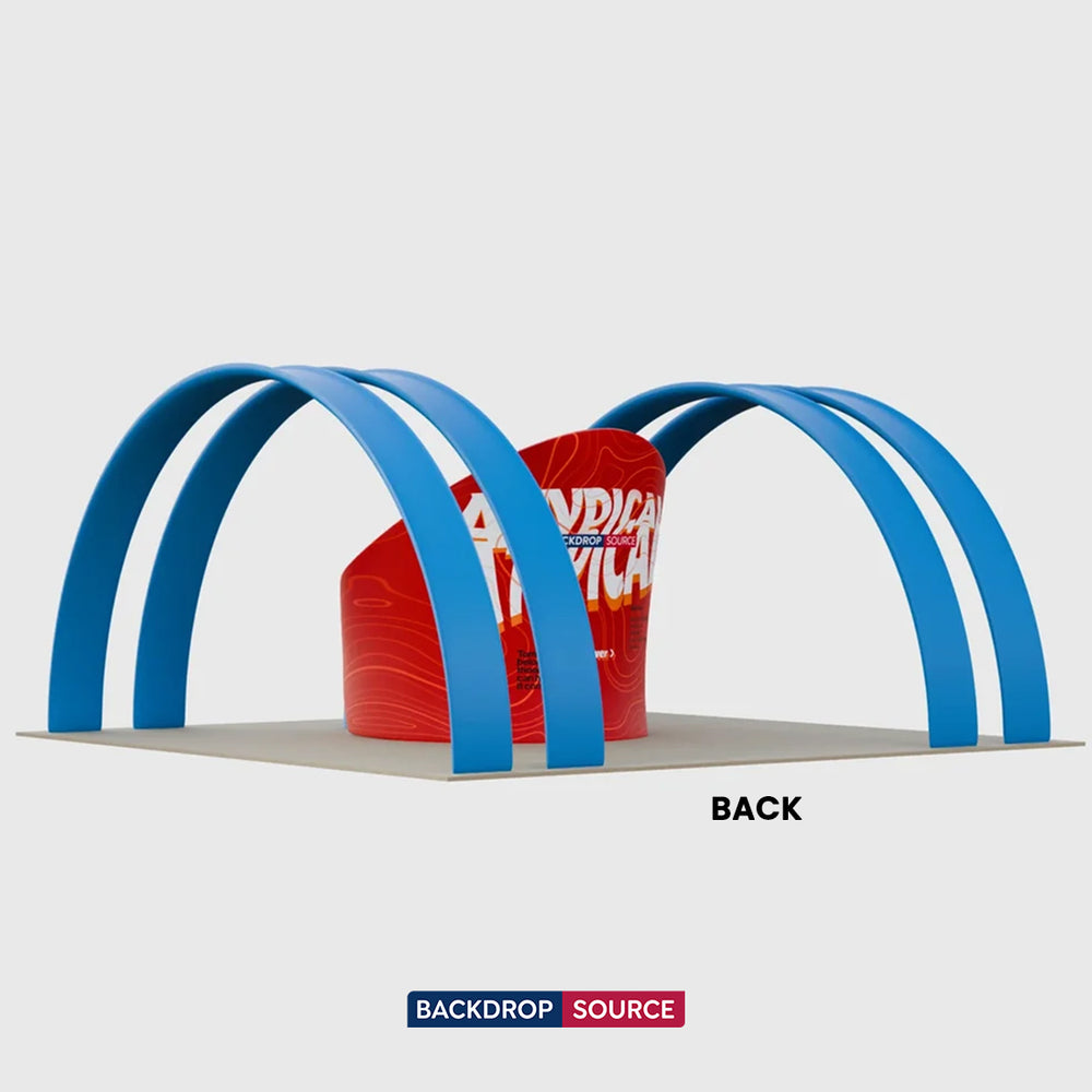 6m Meeting Pod with Round Arch Exhibition Kit