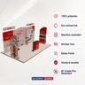 6m Straight Backdrop with Round Top Exhibition Kit