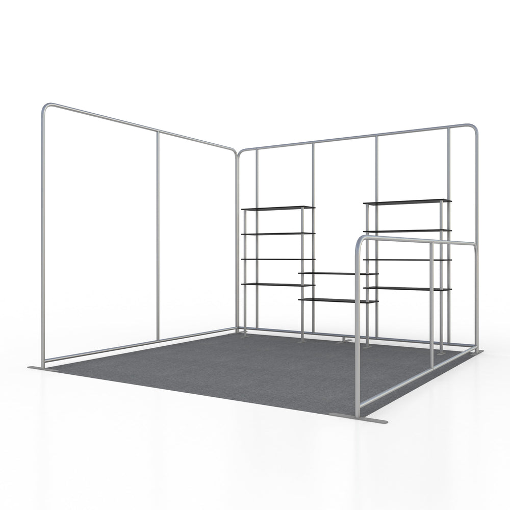 Tragbare Ausstellungswand 3m x 3m – Modell 21