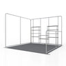 Tragbare Ausstellungswand 3m x 3m – Modell 21