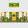 Modular Booth Kits 9m x 6m - Model 4