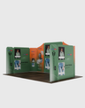 Magnetisches Stoff-Messestandsystem – Modell 2 (5m x 3m)