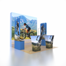 Portable Exhibit Display 3m x 3m - Model 43