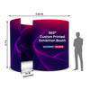 360° individuell bedruckter Messestand