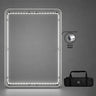 3D-Spannstoffwand mit LED-Beleuchtung
