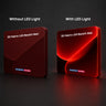 3D-Spannstoffwand mit LED-Beleuchtung