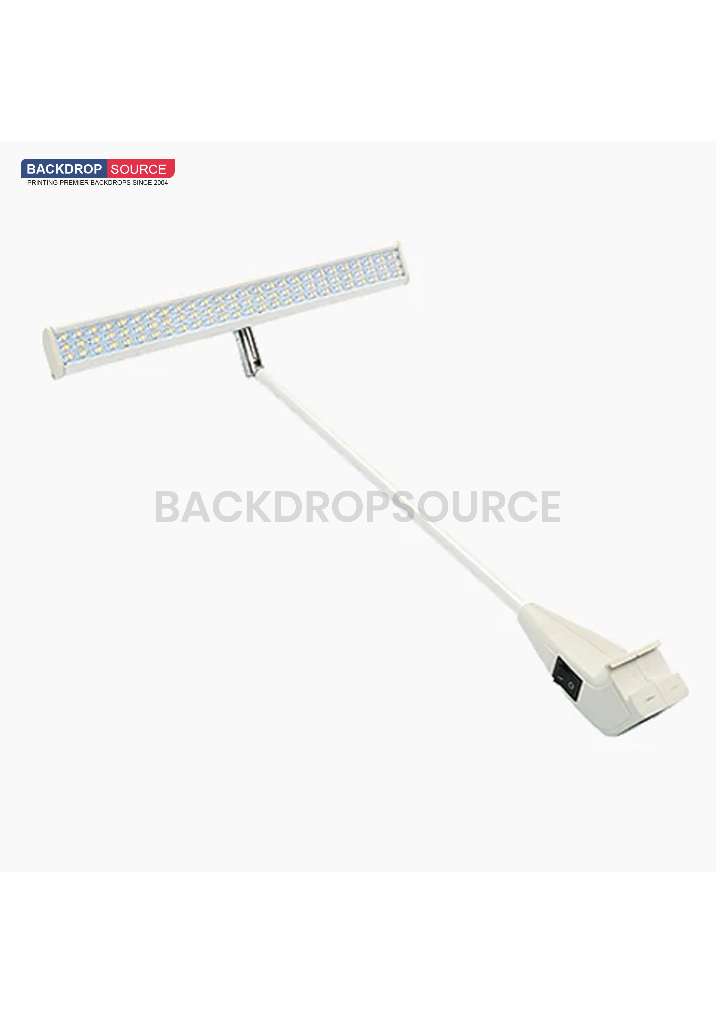 Premium Curved Backwall Kit with Clamping Lights