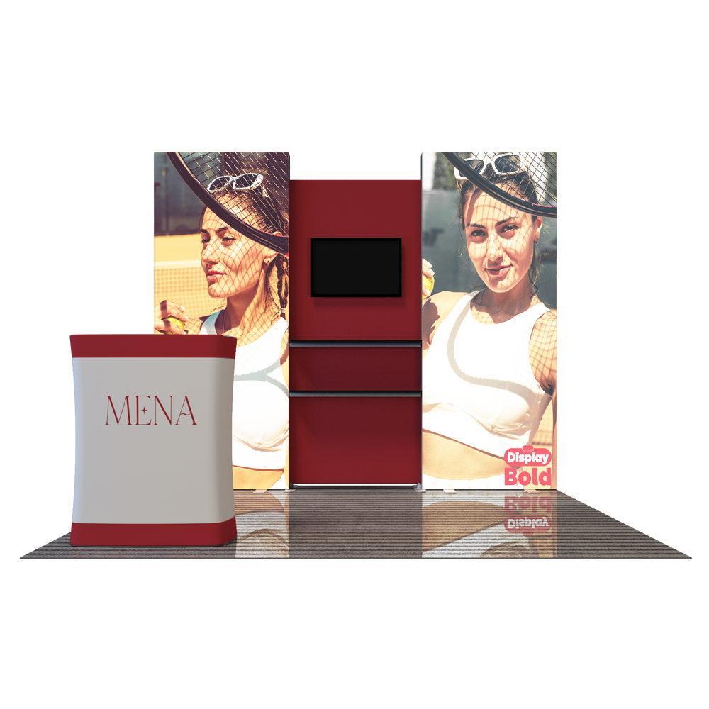 Premier 3m x 3m Messestand – Modell 7