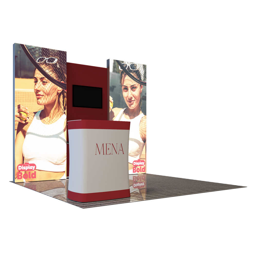 Premier 3m x 3m Messestand – Modell 7