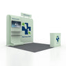 Tragbare Ausstellungswand 3m x 3m – Modell 16
