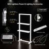 SEG-LED-Leuchtbox mit Regalen