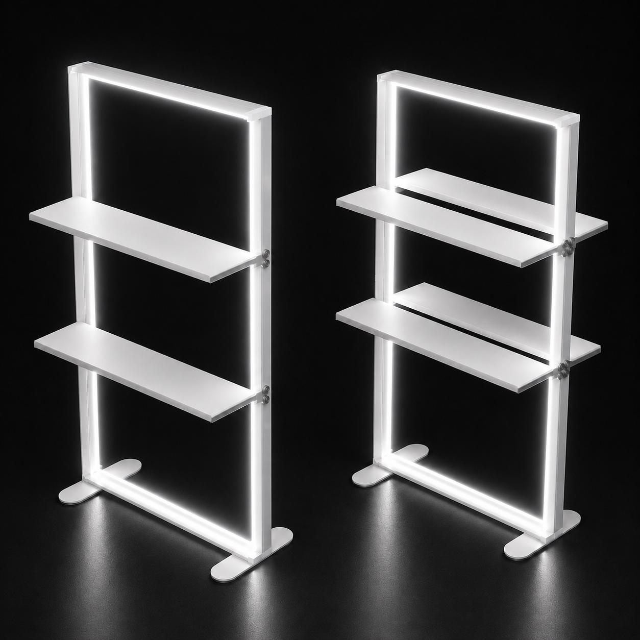 SEG Led Light Box with Shelves