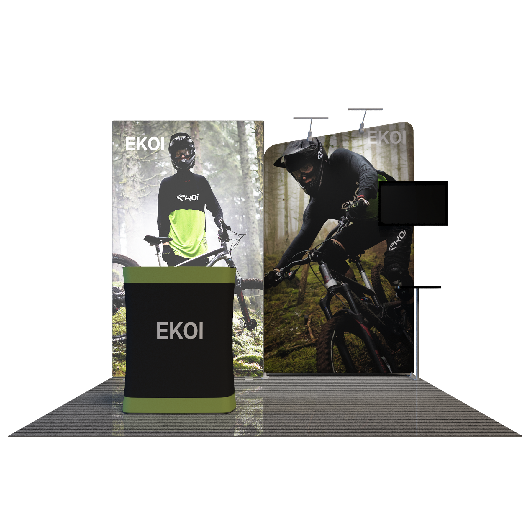 Premier 3m x 3m Messestand – Modell 8