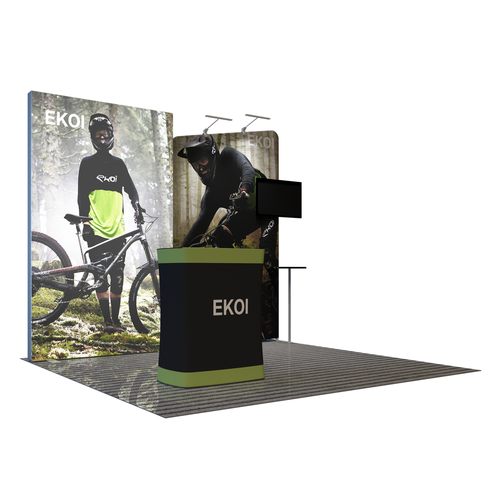 Premier 3m x 3m Messestand – Modell 8