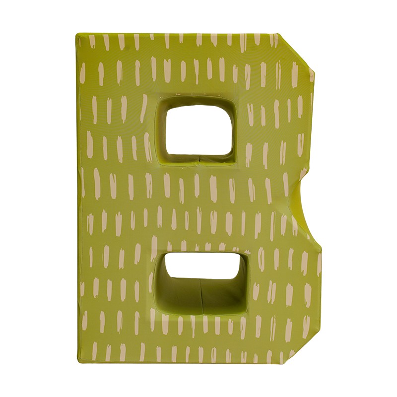 Freistehender 3D-Alphabetständer