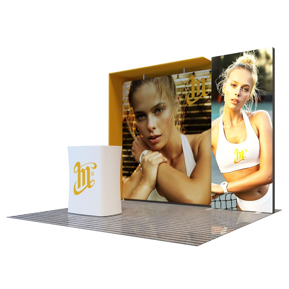 Premier 3m x 3m Messestand – Modell 6