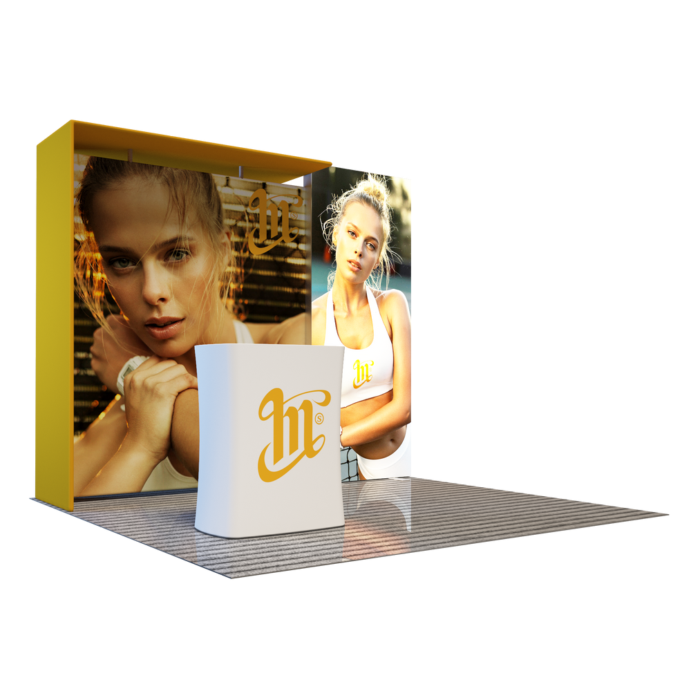 Premier 3m x 3m Messestand – Modell 6