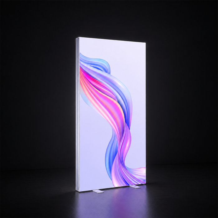 Rahmenloses SEG-Stoff-LED-Leuchtkastendisplay – 1m B x 2m H