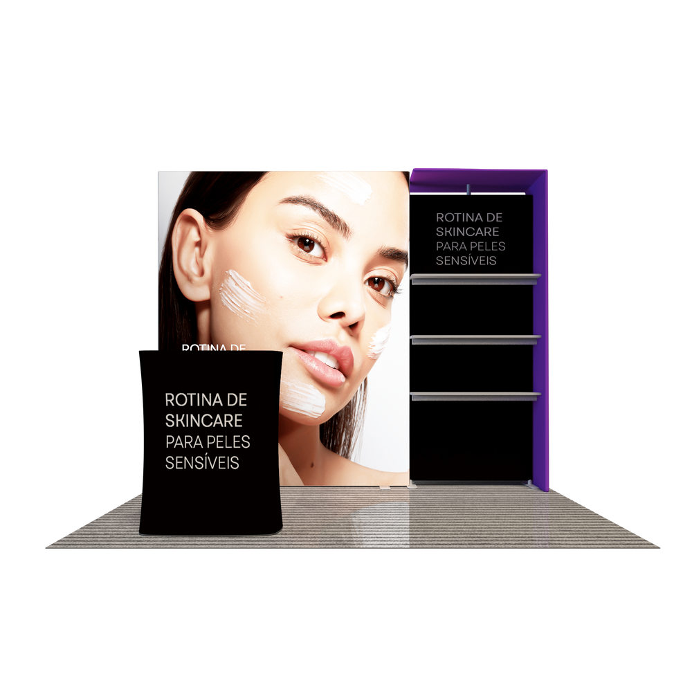 Premier 3m x 3m Messestand – Modell 5