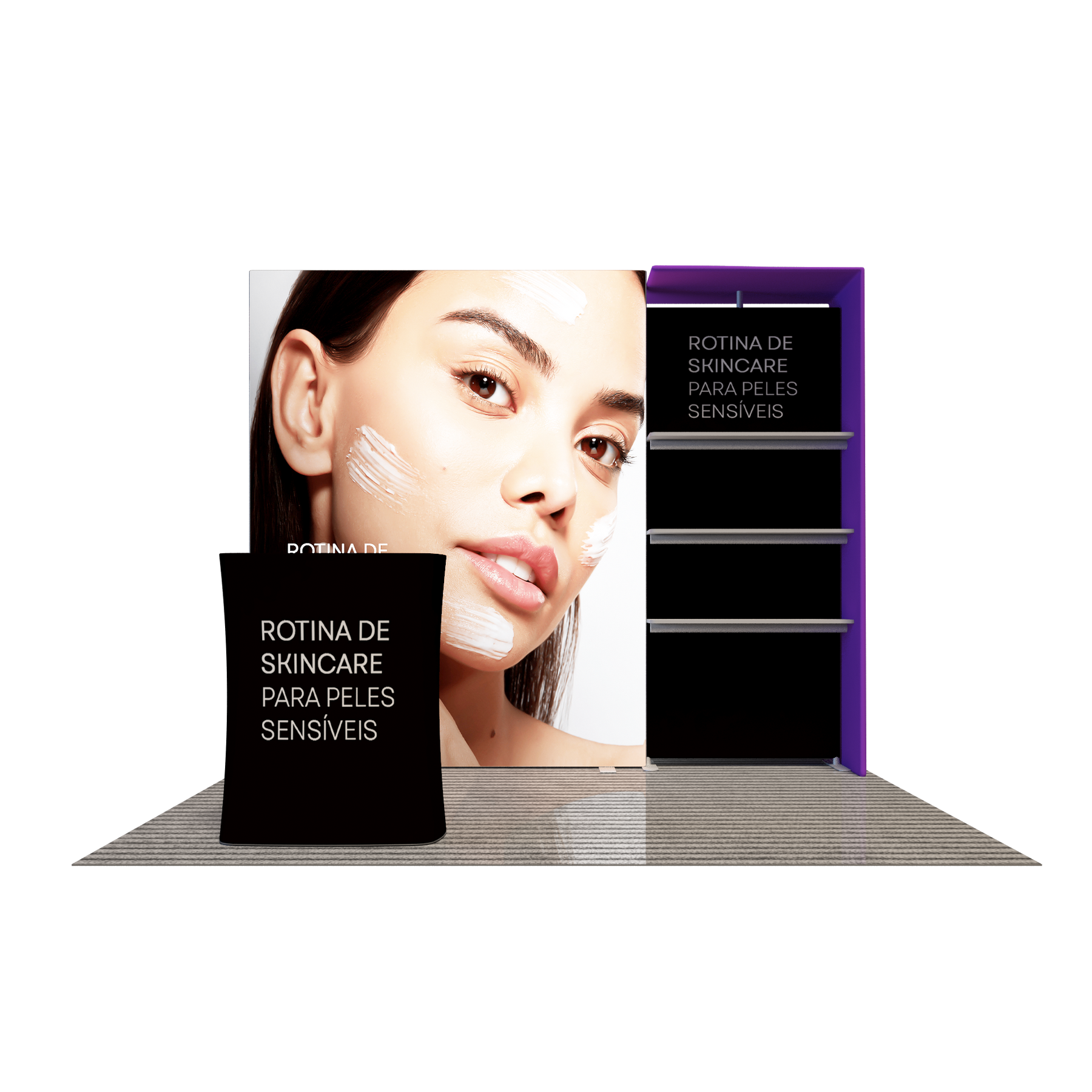 Premier 3m x 3m Messestand – Modell 5