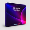 3D Wall Box Fabric Exhibition Display