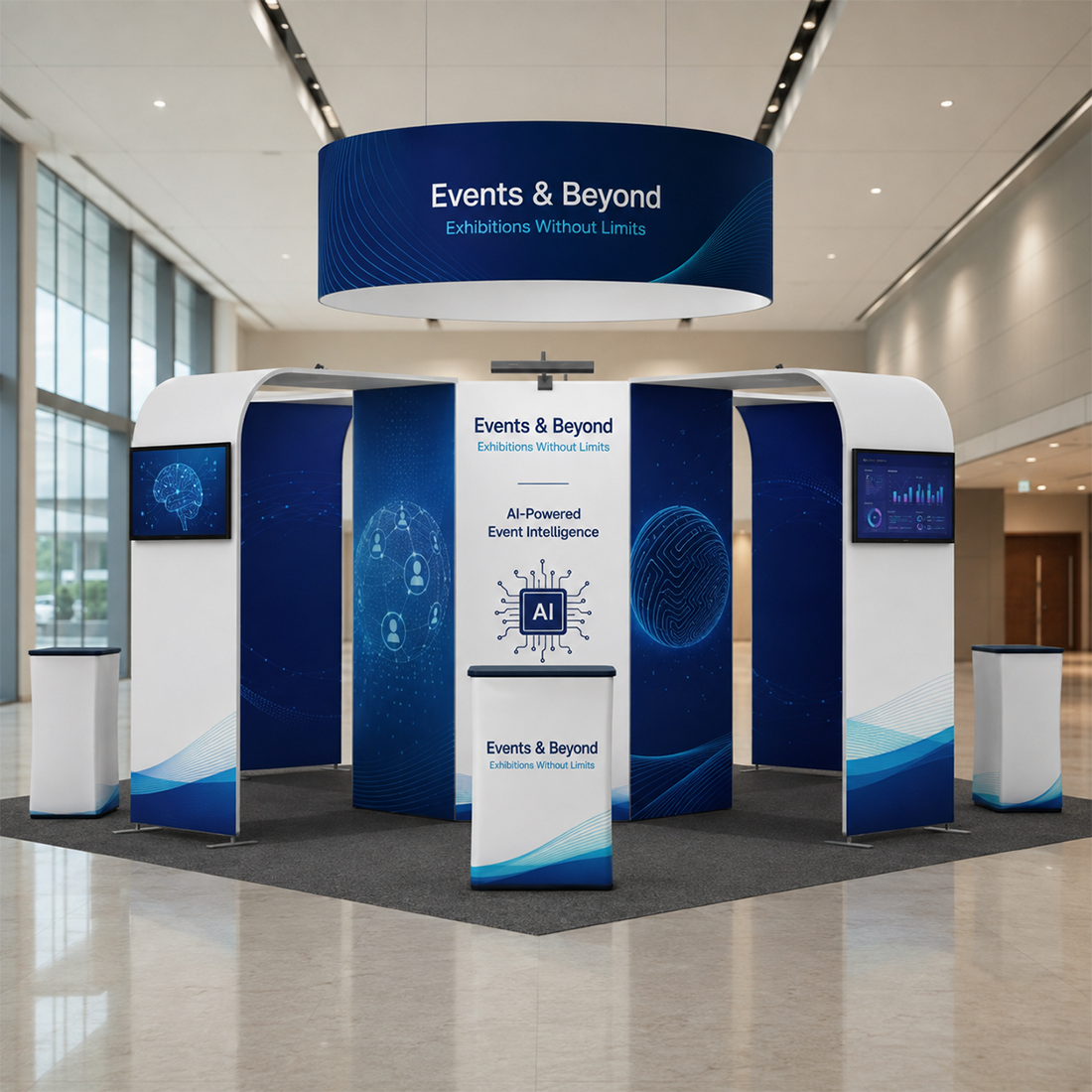 Modular Booth Kits 6m x 6m - Model  06