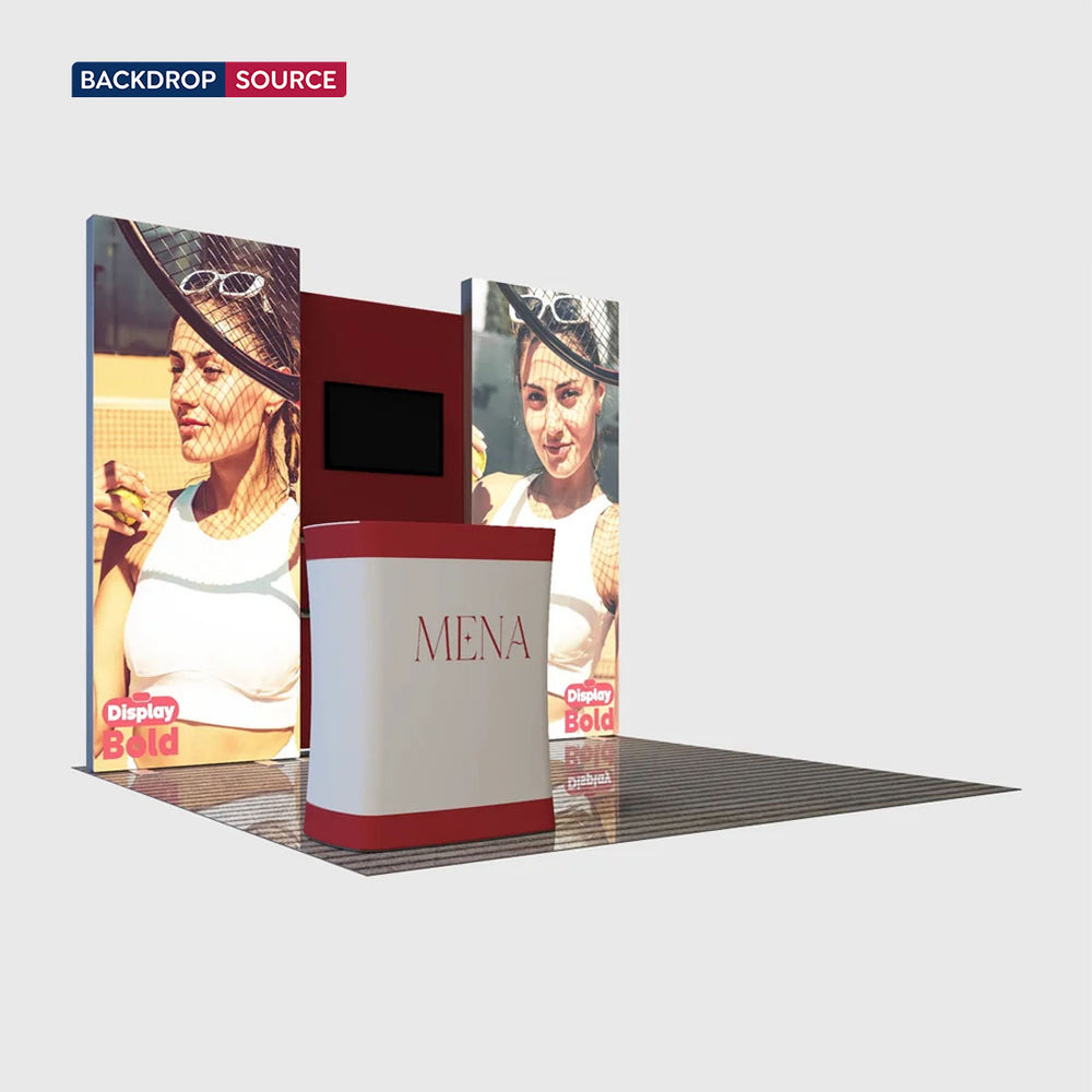 Premier 3m x 3m Messestand – Modell 7