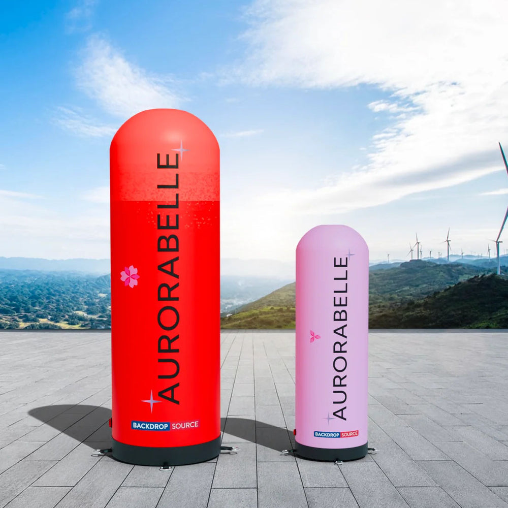 Aufblasbare Werbesäulen