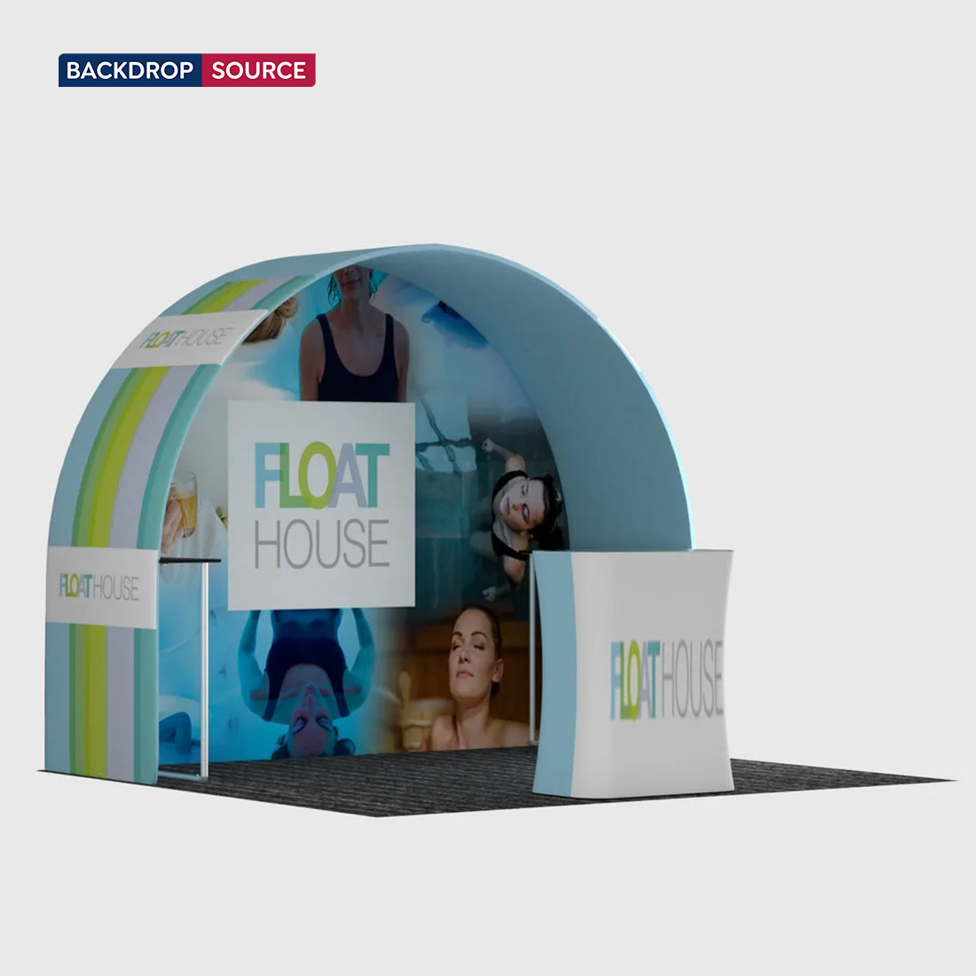 Portable Exhibit Display 3m x 3m - Model 27