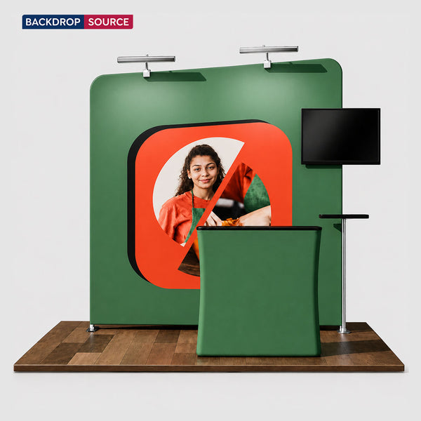 Portable Exhibit Display 3m x 3m - Model 9