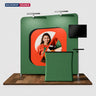 Tragbares Ausstellungsdisplay 3m x 3m – Modell 9